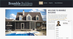 Desktop Screenshot of bramblebuilders.com